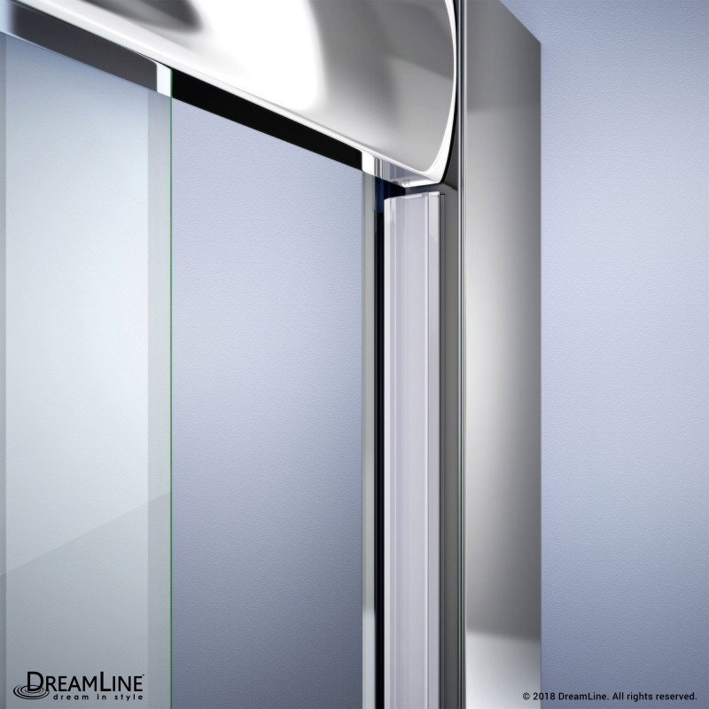 Dreamline R1009 6 Translucent Vinyl Insert 70 7 8 In Length For 1 4 In 6 Mm Glass Shower Door Dreamline