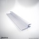 DreamLine 309B3-6, Clear Vinyl Seal with a Flexible Fin, 76 in. Length, for 1/4 in. (6 mm.) Glass Shower Door