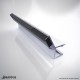 DreamLine 308GD-10, Black Magnetic Vinyl Seal, 76 in. Length, for 3/8 in. (10 mm.) Glass Shower Door