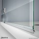 DreamLine JT029-6, Clear Bottom Vinyl Sweep with a Deflector, 42 in. Length, for 1/4 in. (6 mm.) Glass Shower Door