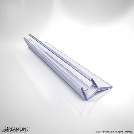 DreamLine 305B-6, Clear Bottom Sweep Vinyl, 29 3/8 in. Length, for 1/4 in. (6 mm.) Glass Shower Door