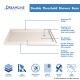 SlimLine Double Threshold Shower Base