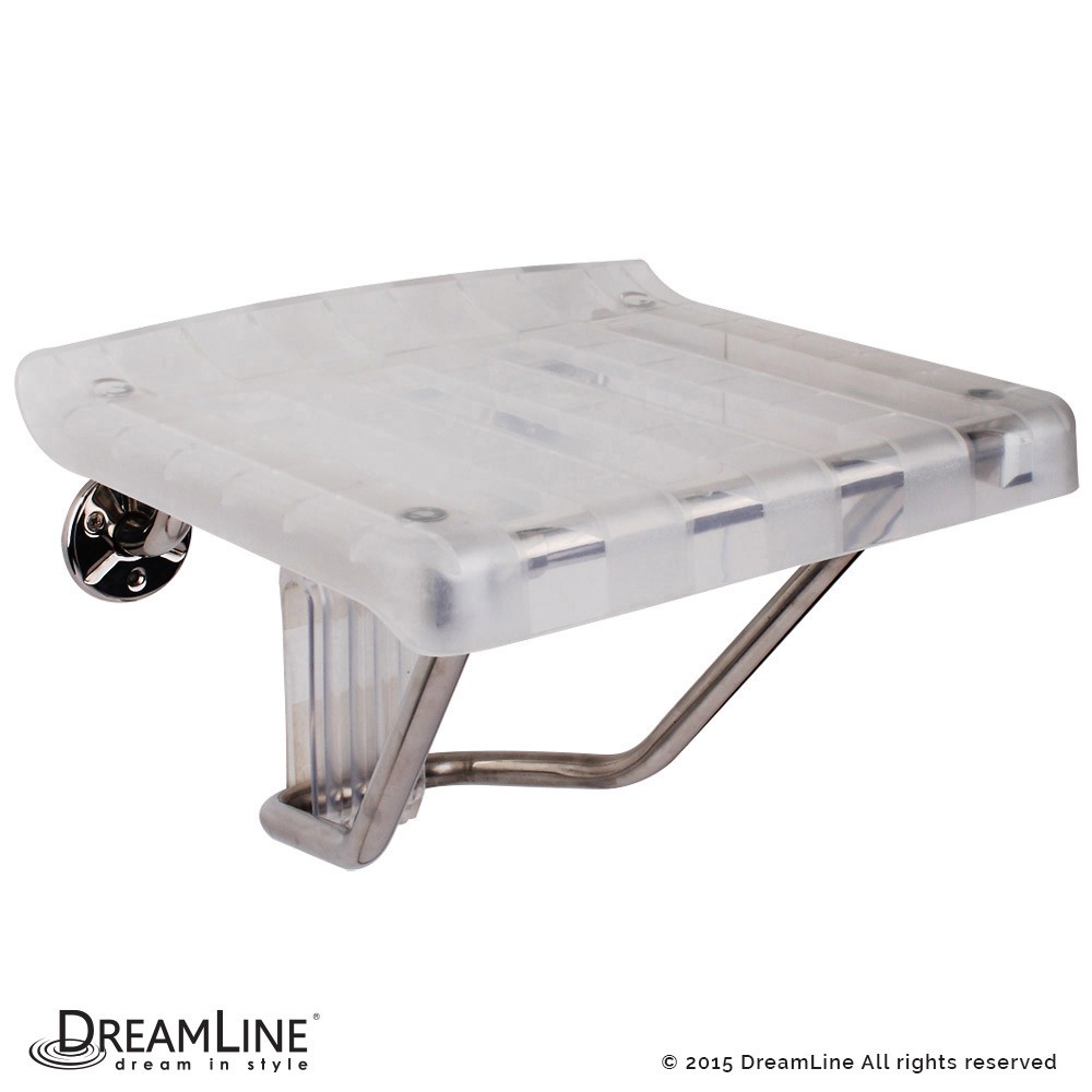 DreamLine Plastic Folding Shower Seat Dreamline