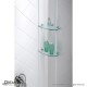 Charisma Bypass Sliding Tub Door & QWALL-Tub Backwall Kit