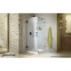 Unidoor Lux Shower Enclosure with Support Arm