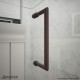 Unidoor Lux Shower Enclosure with Support Arm