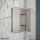 Unidoor Lux Shower Enclosure with Support Arm