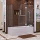 Aqua Lux Hinged Tub Door with Return Panel