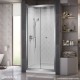 Butterfly Bi-Fold Shower Door, Base & Backwalls