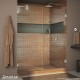 Unidoor Lux 45 - 52 Hinged Shower Door
