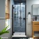 Lumen Shower Door and Base