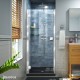 Lumen Shower Door and Base