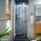 Lumen Shower Door and Base