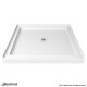 Lumen Shower Door and Base