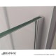 Aqua Fold Bi-Fold Tub Door with Return Panel