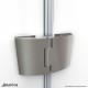 Aqua 48 in. Hinged Tub Door