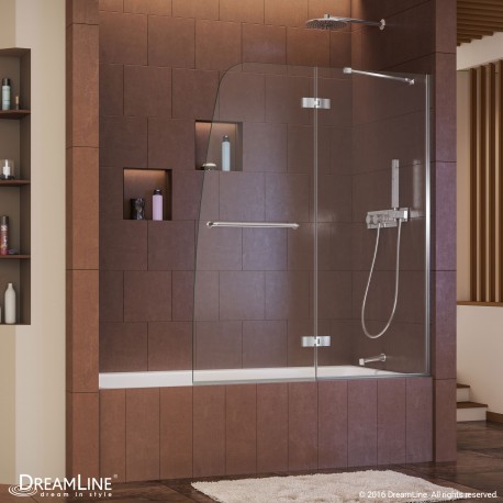 Aqua Ultra 48 in. Hinged Tub Door