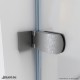 Aqua Uno Hinged Tub Door with Extender Panel