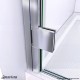 Lumen Semi-Frameless Pivot Shower Door