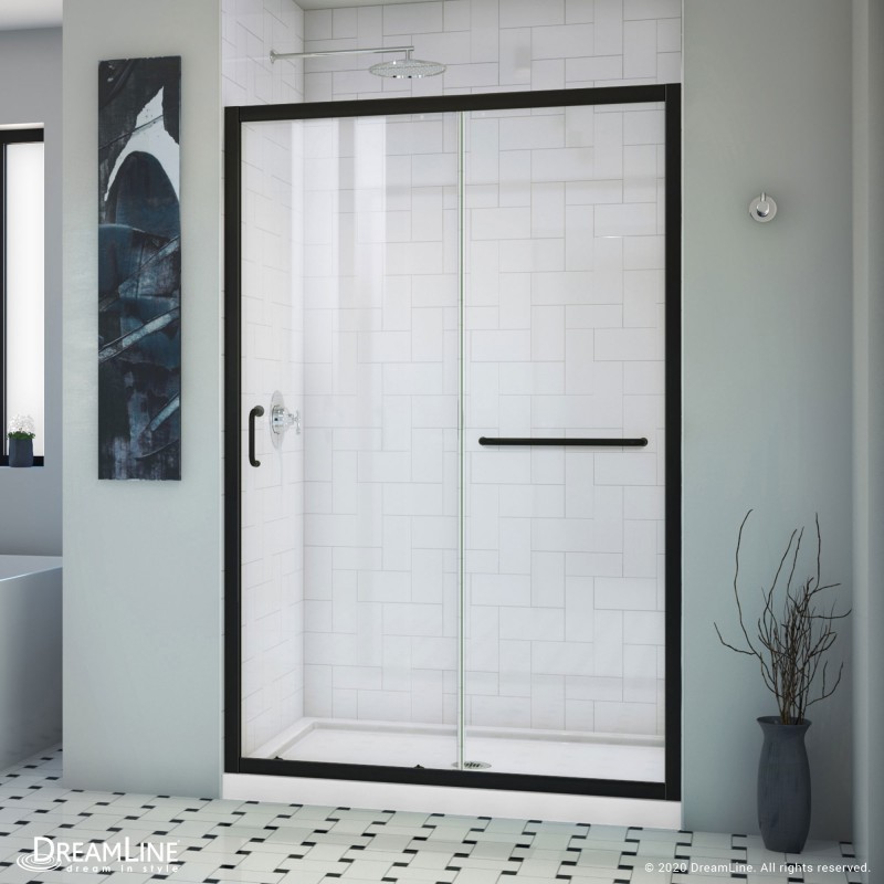 Infinity Z Sliding Shower Door Dreamline, 3 Panel Sliding Shower Door Reviews
