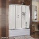 Butterfly Bi-Fold Tub Door and Backwalls