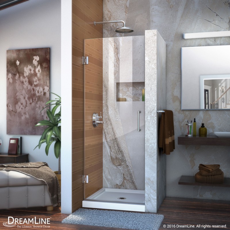 Unidoor 23 - 30 Hinged Shower Door - Dreamline