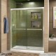 Duet Bypass Sliding Shower Door & Base