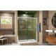 Duet Bypass Sliding Shower Door & Base