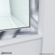 Linea Shower Screens: Two Adjacent Glass Panels