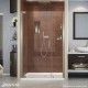 Elegance 37 1/4 - 49 3/4 x 72 Frameless Pivot Shower Door