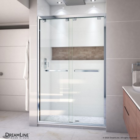 Encore Bypass Sliding Shower Door, How Long Does It Take To Install A Sliding Shower Door
