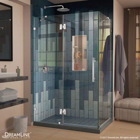 Quatra Lux Hinged Shower Enclosure