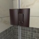 Unidoor-X 43 1/2 - 51 Hinged Shower Door