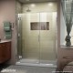 Unidoor-X 51 - 58 1/2 Hinged Shower Door