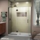 Unidoor-X 53 1/2 - 61 Hinged Shower Door