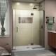 Unidoor-X 53 1/2 - 61 Hinged Shower Door