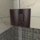 Unidoor-X 53 1/2 - 61 Hinged Shower Door