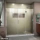 Unidoor-X 72 1/2 - 73 Hinged Shower Door