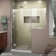 Unidoor-X 65 - 72 1/2 Hinged Shower Door