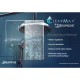 Prism Lux Neo Angle Shower Enclosure & White Base Kit