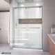 Encore Semi-Frameless Shower Door and Base