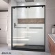 Encore Semi-Frameless Shower Door and Base