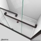 Encore Semi-Frameless Shower Door and Base