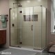 Unidoor-X Shower Enclosure with 24 inch Panel