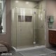 Unidoor-X Shower Enclosure with 24 inch Panel