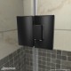 Unidoor-X Shower Enclosure with 24 inch Panel