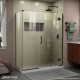 Unidoor-X Shower Enclosure with 6 inch Panel