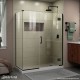 Unidoor-X Shower Enclosure with 6 inch Panel