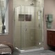 Unidoor-X Shower Enclosure with 6 inch Panel