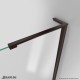Unidoor-LS Frameless Swing Shower Door 41 - 48